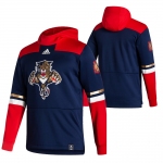 Florida Panthers Blank Adidas Reverse Retro Pullover Hoodie Navy