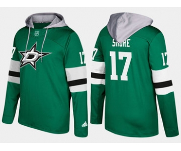 Adidas Dallas Stars 17 Devin Shore Name And Number Green Hoodie