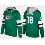 Adidas Dallas Stars 18 Tyler Pitlick Name And Number Green Hoodie