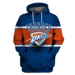 Thunder Blue All Stitched Hooded Sweatshirt