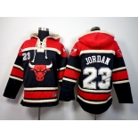 Chicago Bulls #23 Michael Jordan Black Hoodie