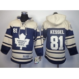 Old Time Hockey Toronto Maple Leafs #81 Phil Kessel Navy Blue Kids Hoodie