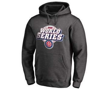 Chicago Cubs Charcoal 2016 World Series Champions Men's Pullover Hoodie