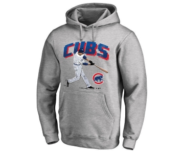 Chicago Cubs Grey Men's Pullover Hoodie