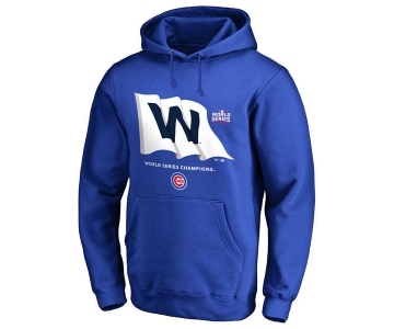 Chicago Cubs Royal 2016 World Series Champions Men's Pullover Hoodie4