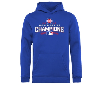 Chicago Cubs Royal 2016 World Series Champions Walk Sec Men's Pullover Hoodie