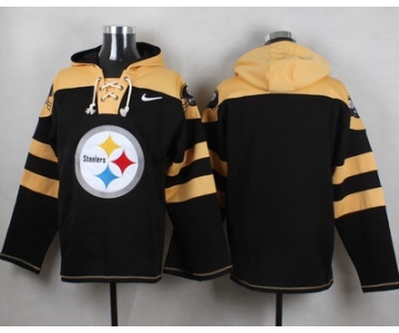 Men's Pittsburgh Steelers Blank Brown Team Color 2014 NFL Nike Hoodie