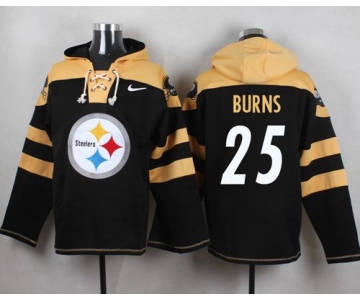 Nike Steelers #25 Artie Burns Black Player Pullover NFL Hoodie