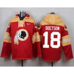 Nike Redskins #18 Josh Doctson Burgundy Red Player Pullover NFL Hoodie