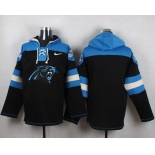 Men's Carolina Panthers Blank Black Team Color 2014 NFL Nike Hoodie