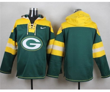 Men's Men's Green Bay Packers Blank Green Team Color 2014 NFL Nike Hoodie