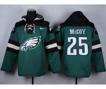 Nike Philadelphia Eagles #25 LeSean McCoy 2014 Dark Green Hoodie