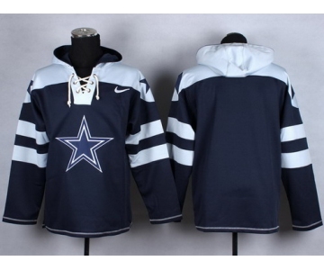 Nike Dallas Cowboys Blank 2014 Blue Hoodie