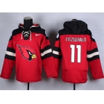 Nike Arizona Cardinals #11 Larry Fitzgerald 2014 Red Hoodie