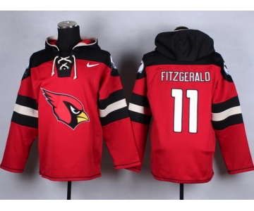 Nike Arizona Cardinals #11 Larry Fitzgerald 2014 Red Hoodie