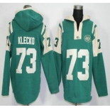 Men's New York Jets #73 Joe Klecko Green Team Color 2015 NFL Hoodie