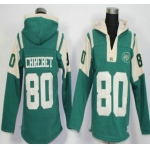 Men's New York Jets #80 Wayne Chrebet Green Team Color 2015 NFL Hoodie