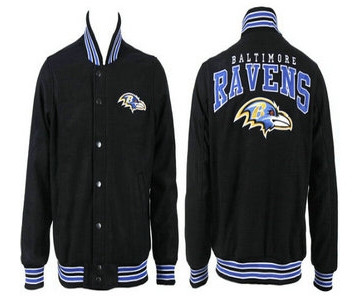 Baltimore Ravens Black Jacket FG