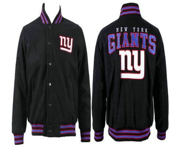 New York Giants Black Jacket FG