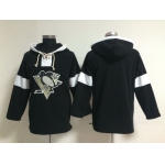 2014 Old Time Hockey Pittsburgh Penguins Blank Black Hoodie