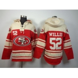 San Francisco 49ers #52 Patrick Willis 2014 Red Hoodie