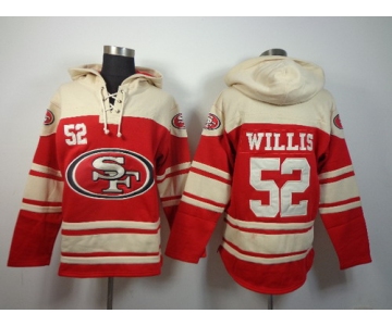 San Francisco 49ers #52 Patrick Willis 2014 Red Hoodie