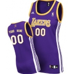 Womens Los Angeles Lakers Customized Purple Jersey