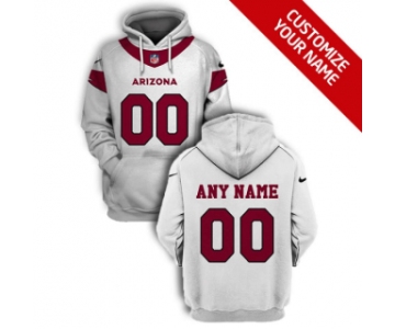 Men's New York Giants Active Player White Custom 2021 Pullover Hoodie