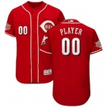 Men's Cincinnati Reds Customized Scarlet 150th Anniversary FlexBase Jersey