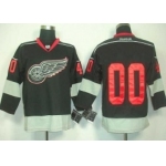 Detroit Red Wings Mens Customized 2012 Black Ice Jersey