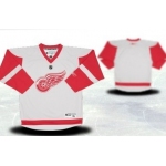 Detroit Red Wings Youths Customized White Jersey