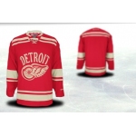 Mens Detroit Red Wings Customized 2012 Winter Classci Red Jersey