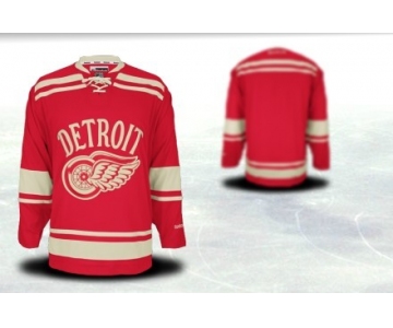 Mens Detroit Red Wings Customized 2012 Winter Classci Red Jersey