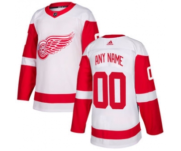 Men's Detroit Red Wings adidas White Authentic Custom Jersey