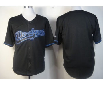 Kids' Los Angeles Dodgers Customized 2012 Black Fashion Jersey