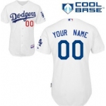 Kids' Los Angeles Dodgers Customized White Jersey