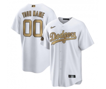 Men's Los Angeles Dodgers Active Player Custom White 2022 All-Star Cool Base Stitched Baseball Jersey