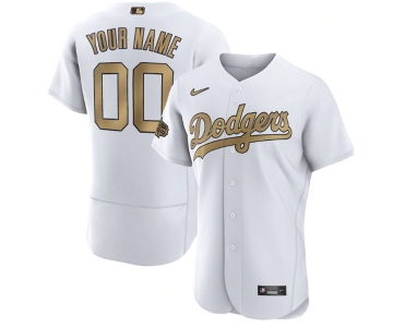 Men's Los Angeles Dodgers Active Player Custom White 2022 All-Star Flex Base Stitched MLB Jersey