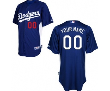 Men's Los Angeles Dodgers Customized Blue Jersey