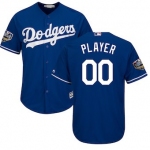 Men's Los Angeles Dodgers Majestic Royal 2018 World Series Cool Base Custom Jersey