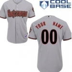 Kids' Arizona Diamondbacks Customized Gray Jersey