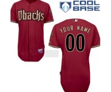 Kids' Arizona Diamondbacks Customized Red Jersey