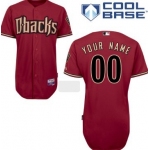 Men's Arizona Diamondbacks Customized Red Jersey