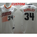 Custom phoenix suns revolution 30 swingman white jersey