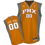 Mens Phoenix Suns Customized Orange Jersey