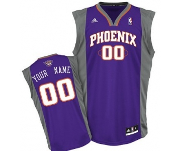 Mens Phoenix Suns Customized Purple Jersey