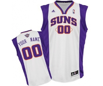 Mens Phoenix Suns Customized White Jersey