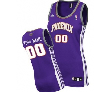 Womens Phoenix Suns Customized Purple Jersey