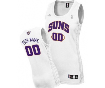 Womens Phoenix Suns Customized White Jersey