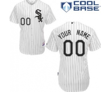 Kids' Chicago White Sox Customized White Pinstripe Jersey